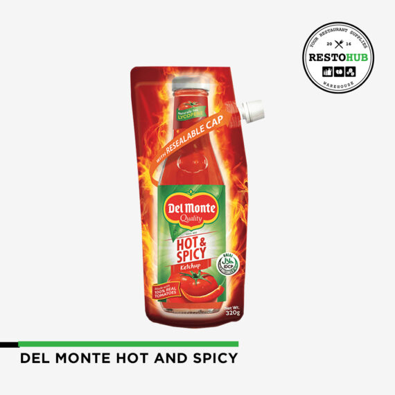 Del Monte Hot and Spicy Ketchup 320G - Image 2