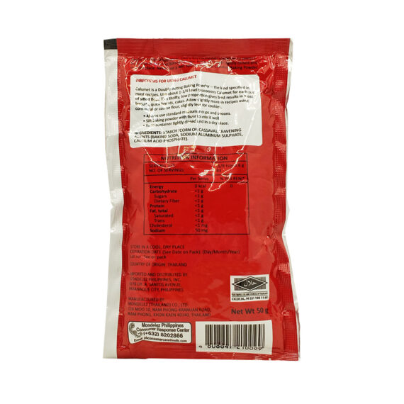 Calumet Double Acting Baking Powder 50G - Image 3