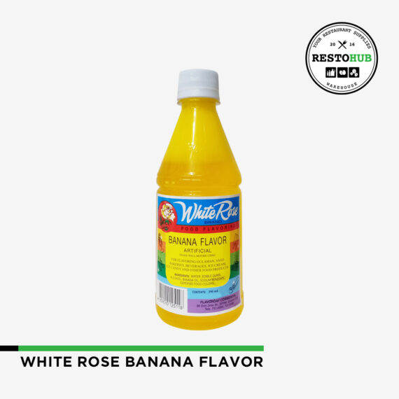 White Rose Banana Flavor 350ML - Image 2