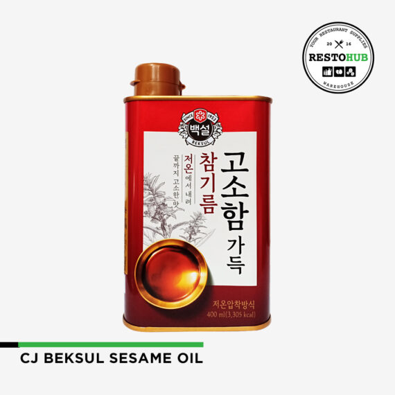 CJ Beksul Original Pure Sesame Oil 500ML - Image 2