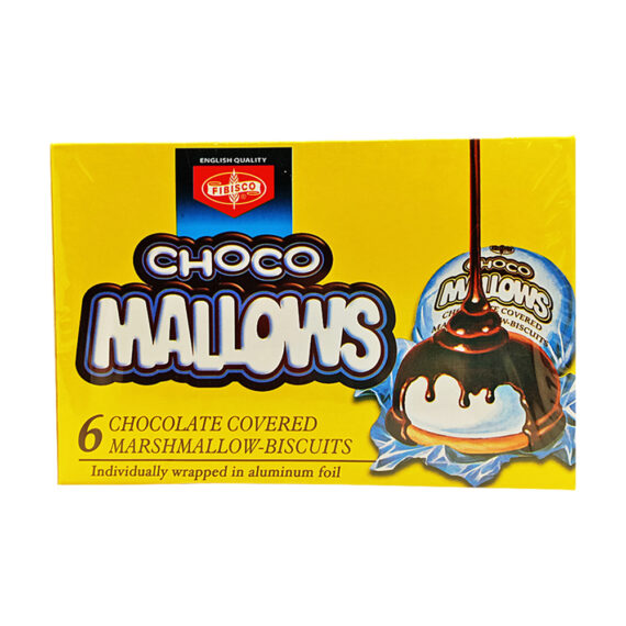 Fibisco Choco Mallows 6 Chocolate Covered Marsmallow Biscuits