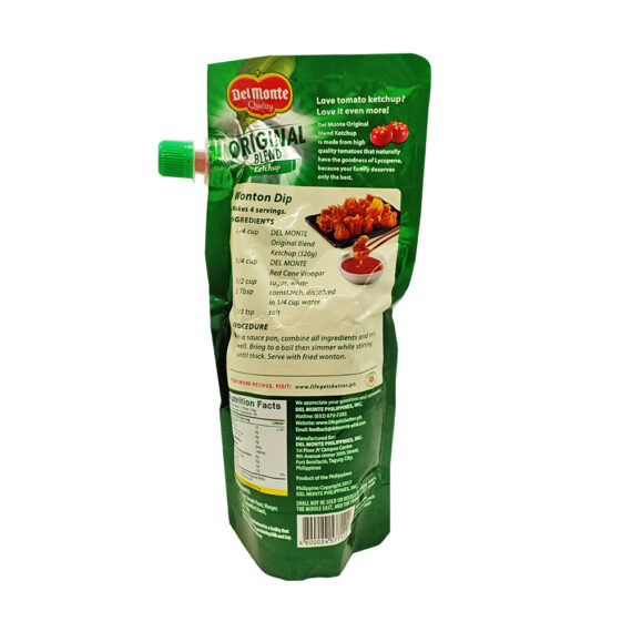 Del Monte Original Blend Tomato Ketchup 320G - Image 2