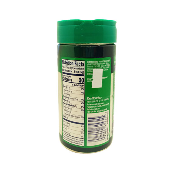 Kraft Grated  Parmesan Cheese 226G - Image 2