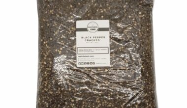 1kg Restohub Pure Black Pepper Cracked