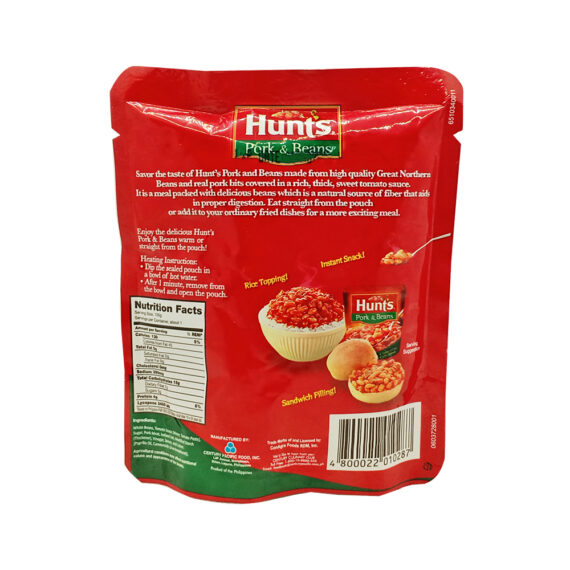 Hunts Pork & Beans 100G - Image 2