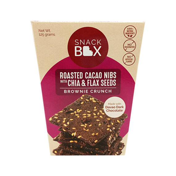 Snack Box Roasted Cacao Nibs Brownie Crunch 125G