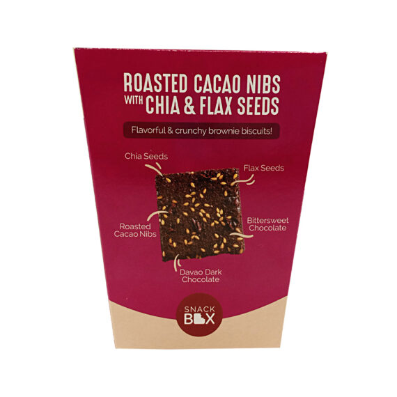 Snack Box Roasted Cacao Nibs Brownie Crunch 125G - Image 2