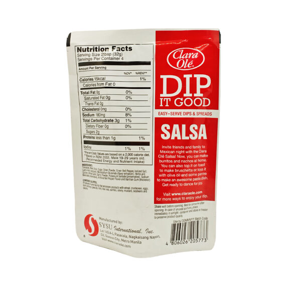 Clara Ole Dip It Good Salsa 120G - Image 2