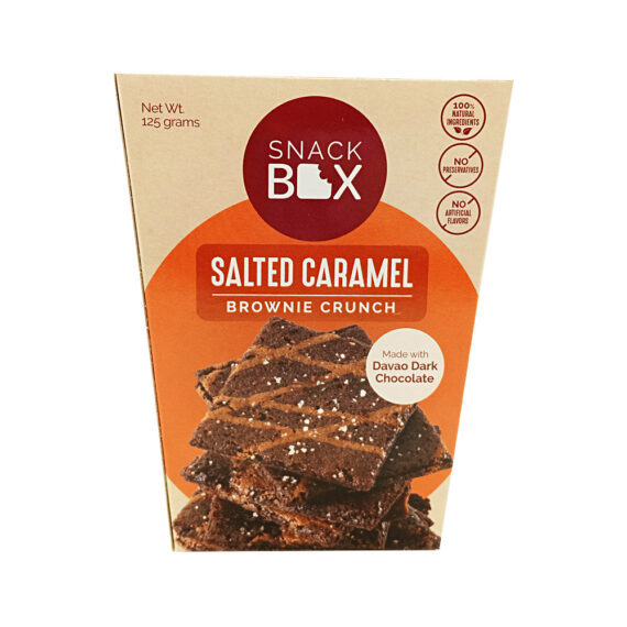 Snack Box Salted Caramel Brownie Crunch 125Grams