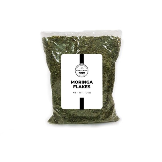 Restohub Xclusives Organic and Pure Moringa / Malunggay Flakes (100g)
