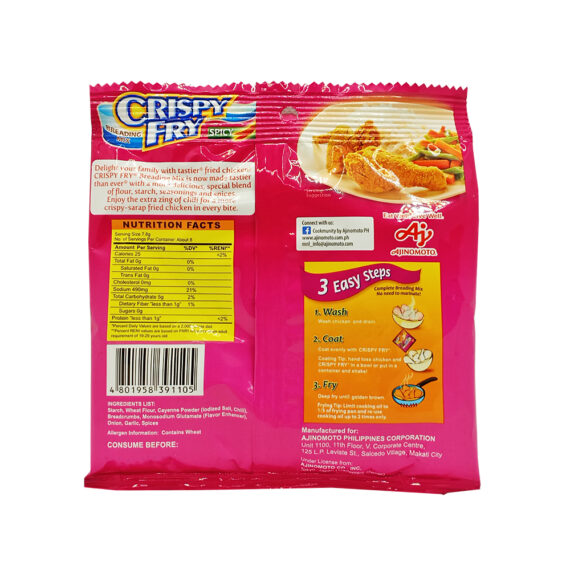 Ajinomoto Crispy Fry Breading Mix Spicy - Image 3