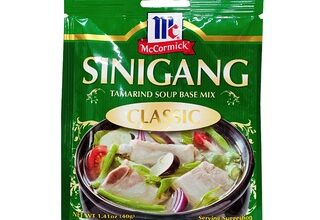Mccormick  Sinigang Classic / Tamarind Soup Base Mix ( 40g )