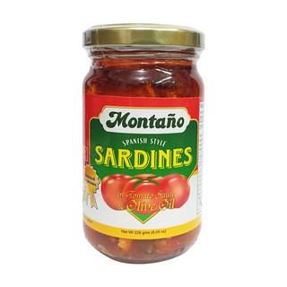 Montano Spanish Style Sardines in Tomato Sauce with Olive Oil ( 228g )