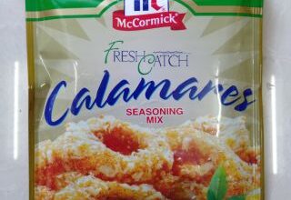 McCormick Calamares Seasoning Mix is a 50g