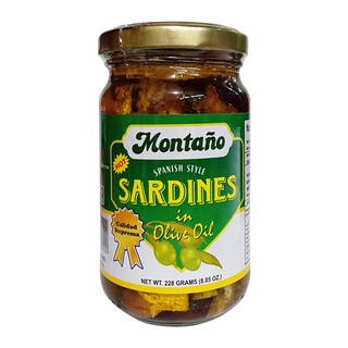 Montano Spanish Style Sardines Hot in Olive Oil ( 228g )